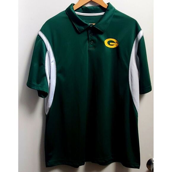 Holloway Green Bay Packers Football Men's Adult XL Polo Shirt Embroidered Logo - Picture 2 of 11